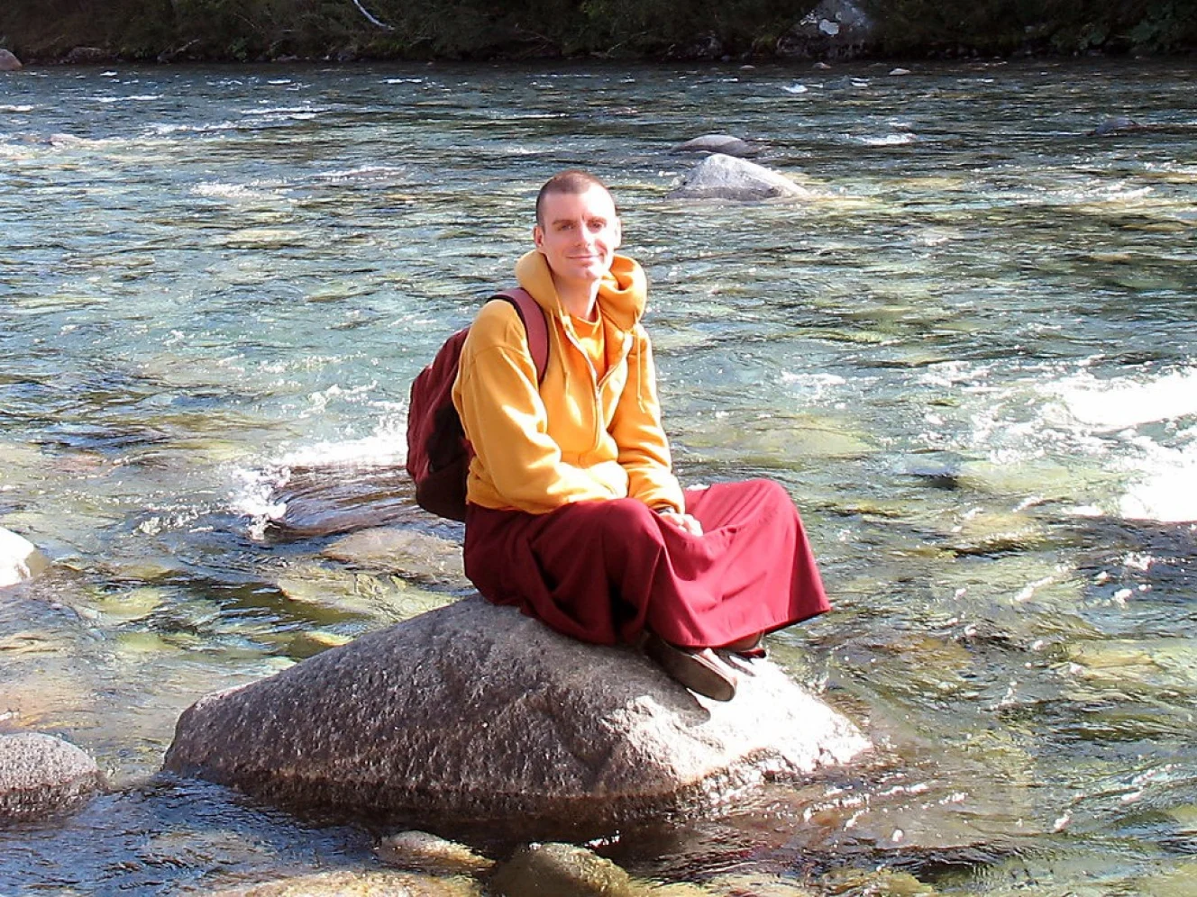 Lama Rinchen en Argentina en 2006