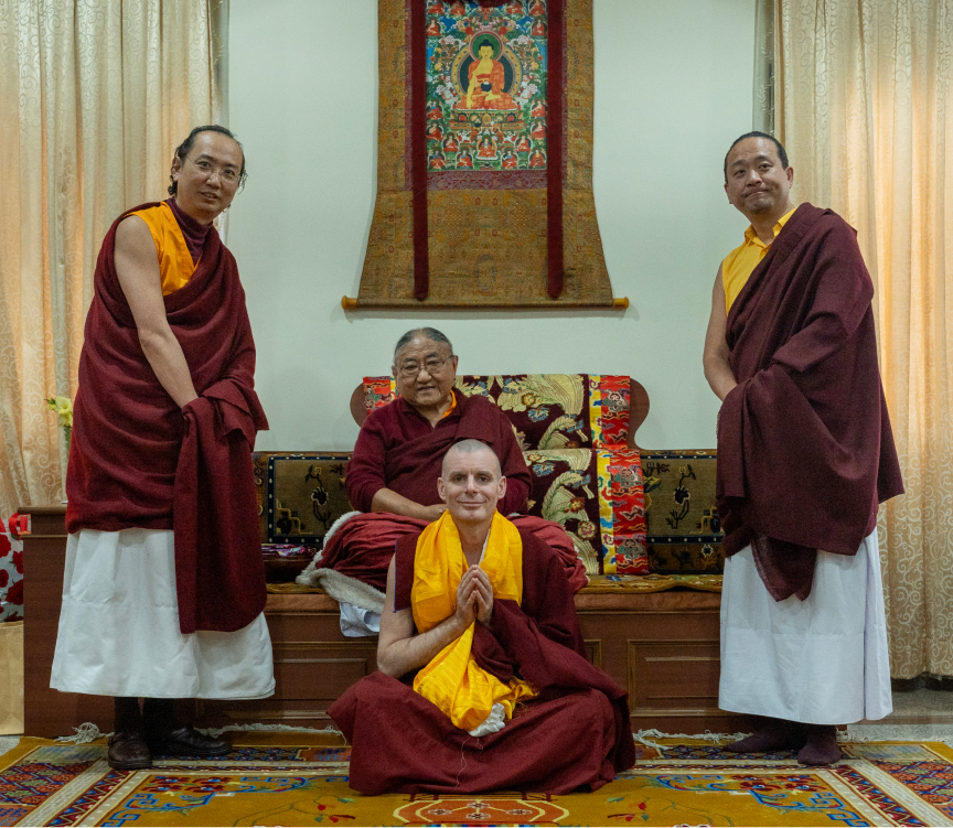 Nombramiento como Khenpo Rinchen